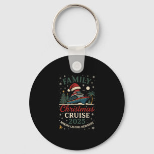 Llavero Crucero de Navidad Familiar Divertido 2025 Viaje F