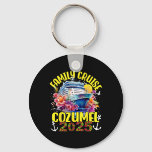 Llavero Crucero Familiar 2025 Cozumel México Viaje Familia