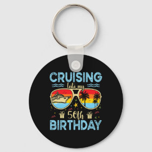 Llavero Crucero hacia mi cumpleaños 50 - Cumpleaños 50 Cru