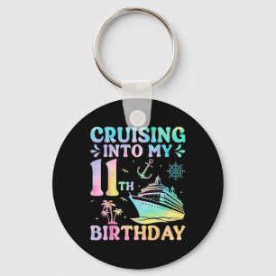 Llavero Crucero hacia mi viaje de vacaciones de cumpleaños
