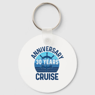 Llavero Crucero por 30º Aniversario de Boda 30 Años Pareja