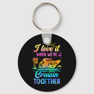 Llavero Cruceros familiares 2025 me encanta cuando estamos