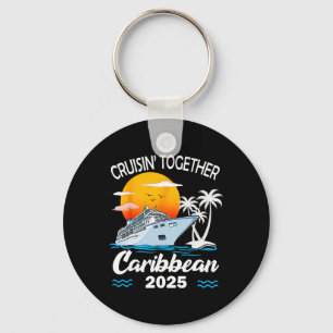 Llavero Cruceros juntos en el Caribe Vaca familiar 2025