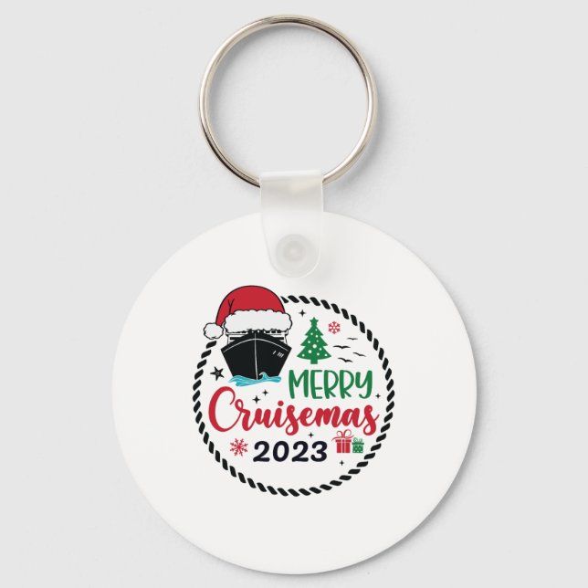 Llavero Cruceros por Navidades familiares 2023 (Anverso)