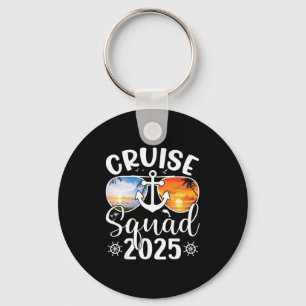 Llavero Cruise Squad 2025 Familia Coincidente Camiseta de 