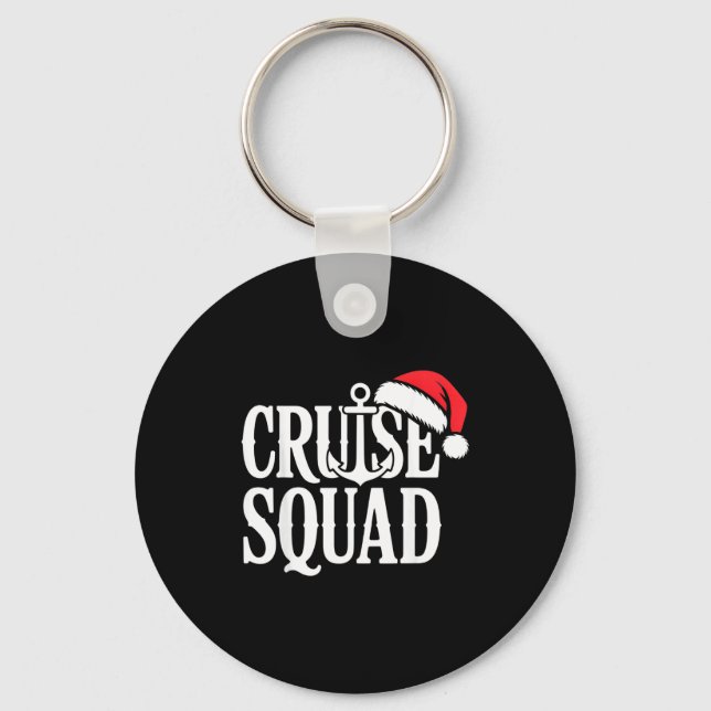 Llavero Cruise Squad Festive Srit Nautical Lovers Christma (Anverso)