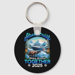 Llavero Cruisin Together Alaska 2025 Crucero por Alaska Fa