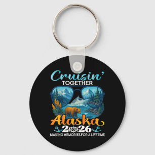 Llavero Cruisin Together Alaska 2026 Grupo Crucero por Ala