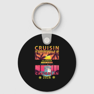 Llavero Cruisin Together Caribe 2026 Amigo Familia Cari
