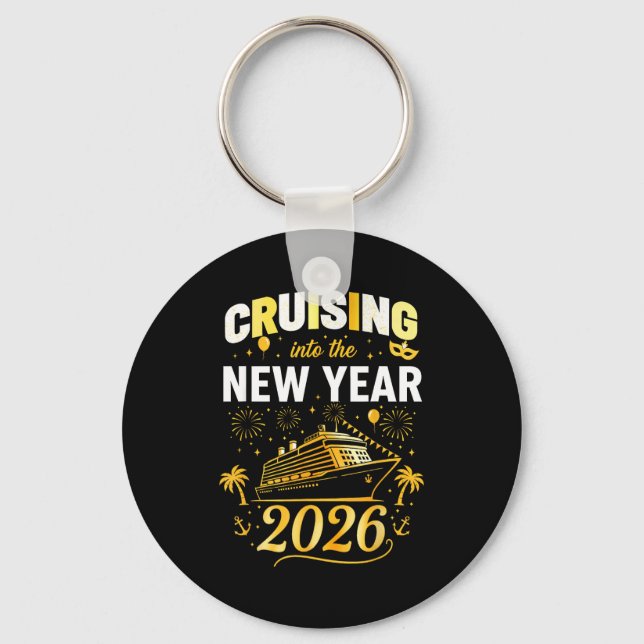 Llavero Cruising Into 2026 New Years Eve Party Favors Fami (Anverso)