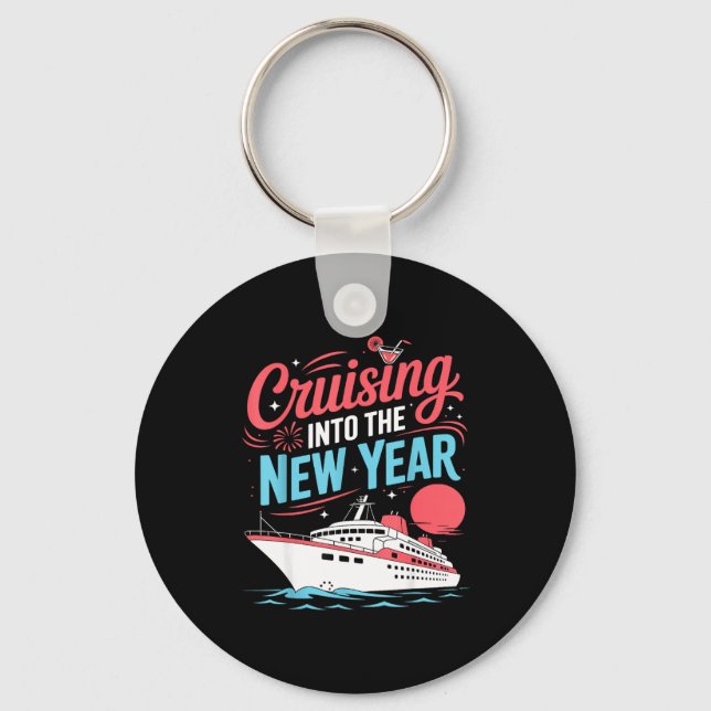 Llavero Cruising Into The New Year Trocal Holiday Travel V (Anverso)