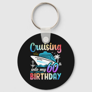 Llavero Cruizando hacia mi cumpleaños número 60