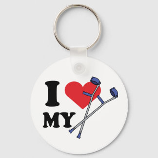 Llavero Crutch Love Keychain