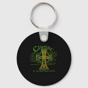 Llavero Cruz Celta Christo Conmigo St. Patrick Breastplat