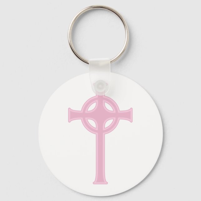 Llavero Cruz Celta Rosa (Anverso)