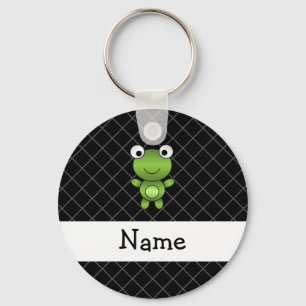 Llavero Cruz conocida personalizada de los criss del negro