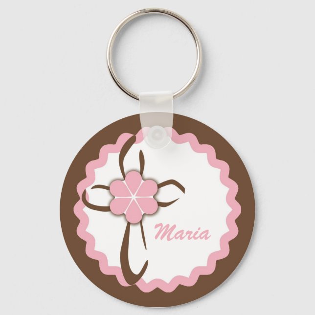 Llavero Cruz contemporánea (Anverso)