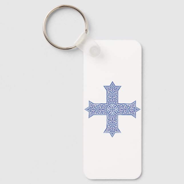 Llavero cruz copta (Anverso)