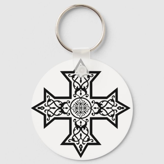Llavero Cruz copta (Anverso)