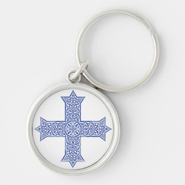 Llavero cruz copta (Frente)