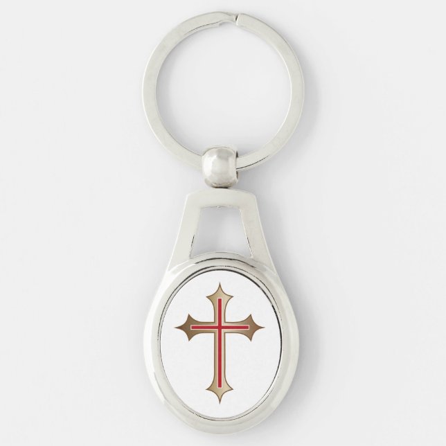 Llavero Cruz cristiana (Anverso)