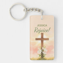 Cruz de Alegría de Pascua Regalo Cristiano