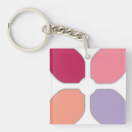 Llavero Cruz de Flor