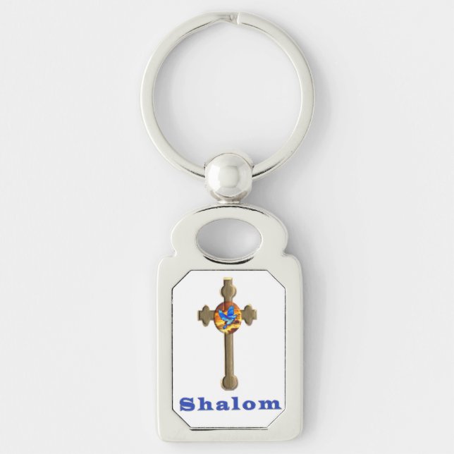 Llavero Cruz de Shalom (Anverso)