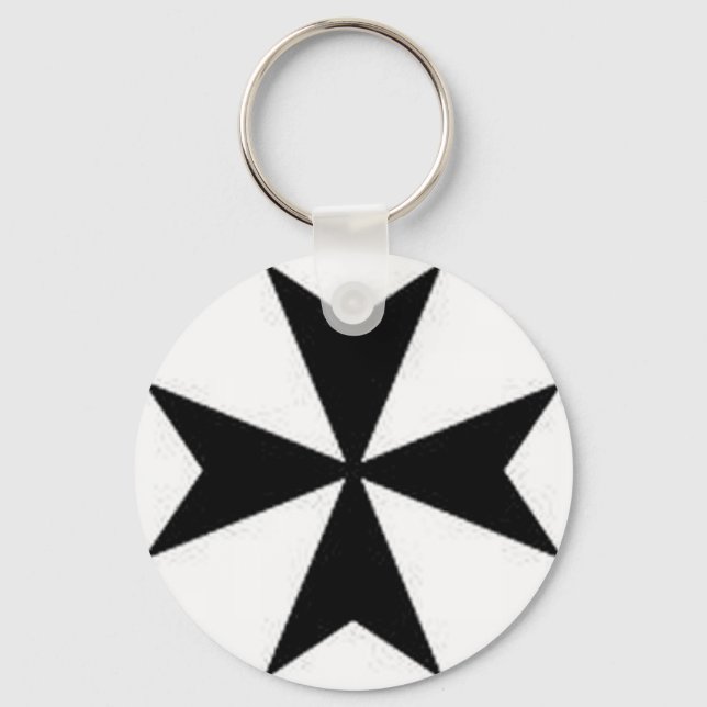 LLAVERO CRUZ MALTESE (Anverso)