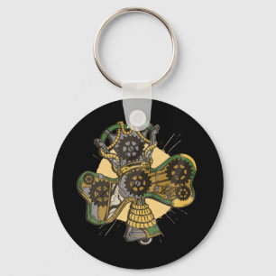 Llavero Cruz Mecánica - Estilo Steampunk