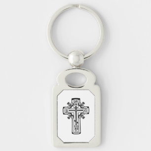 Llavero Cruz ortodoxa cristiana