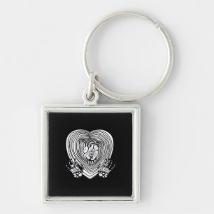 Llavero Crying Heart Classic - Skeleton Hands Heart