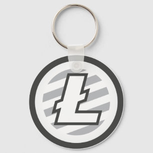 Llavero Crypto de la moneda de Litecoin del