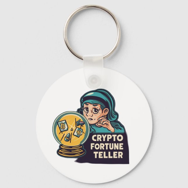 Llavero Crypto Fortune Teller (Anverso)
