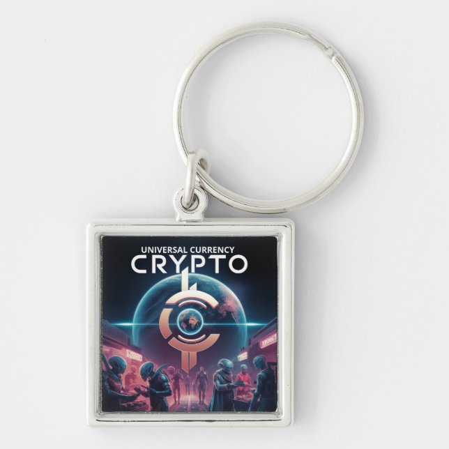 Llavero Crypto Planet (Frente)