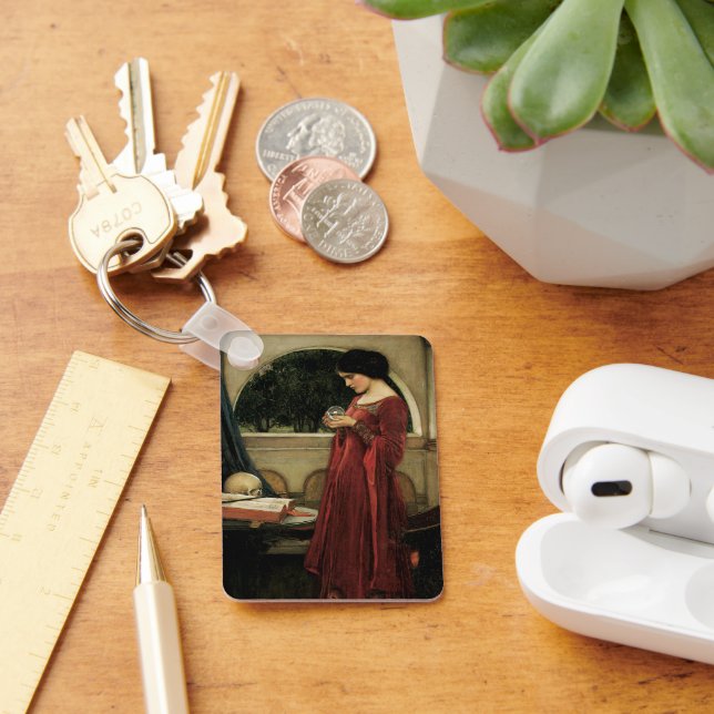 Llavero Crystal Ball por John William Waterhouse (Escritorio )