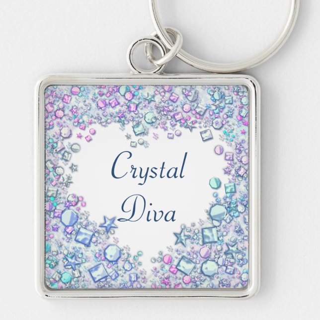 Llavero Crystal Diva (Frente)