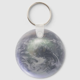 Llavero Crystal Earth Globe Keychain