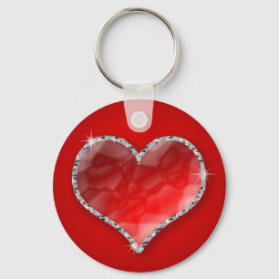 Llavero Crystal Heart