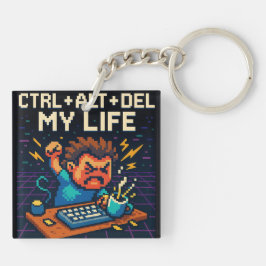LLAVERO CTRL - ALT - SUPRIMIR MI VIDA