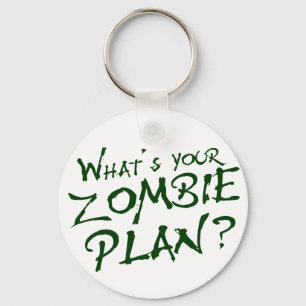 Llavero ¿Cuál es tu plan zombi?