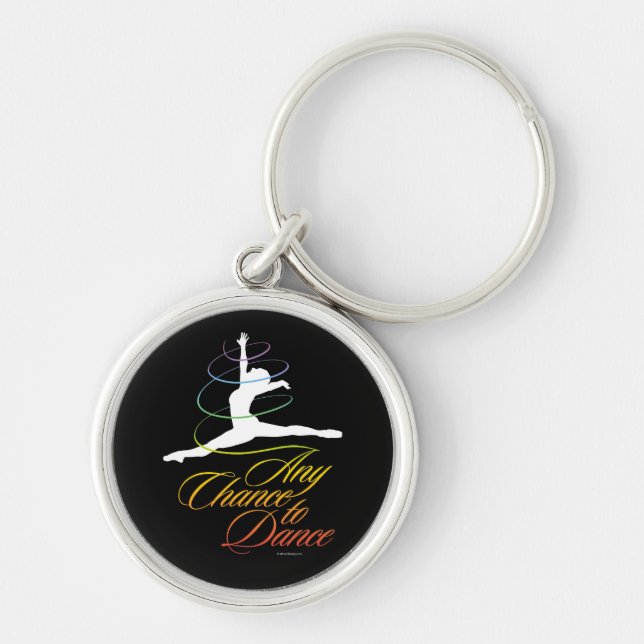 Llavero Cualquier Oportunidad De Bailar (Frente)