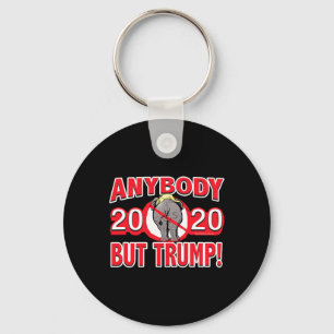 Llavero Cualquiera menos Trump 2020 Trasero de Elefante