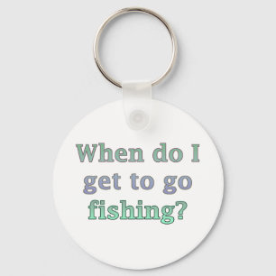 Llavero Cuando consigo ir pesca divertida