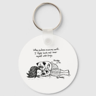 Llavero Cuando la tristeza cubre mi mundo