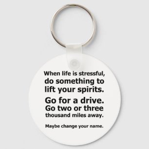 Llavero Cuando la vida es estresante