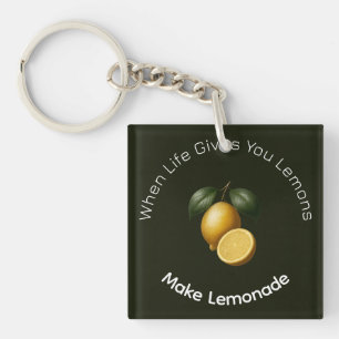 Llavero Cuando la Vida te Da Limones Haz Limonada