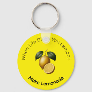 Llavero Cuando la Vida te Da Limones Haz Limonada