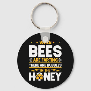 Llavero Cuando las abejas están despidiendo
