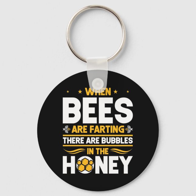 Llavero Cuando las abejas están despidiendo (Anverso)